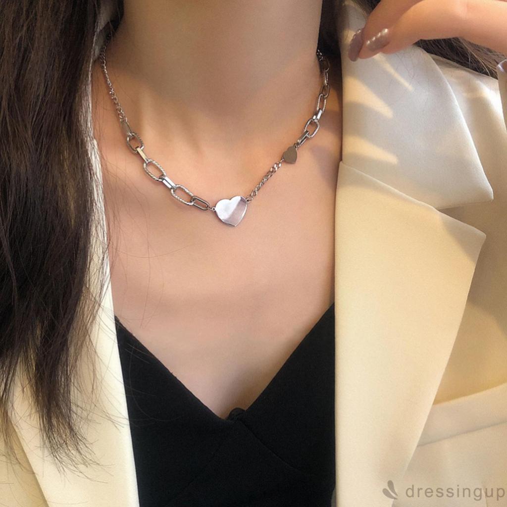 Dây chuyền mặt hình trái tim thời trang cho nữ