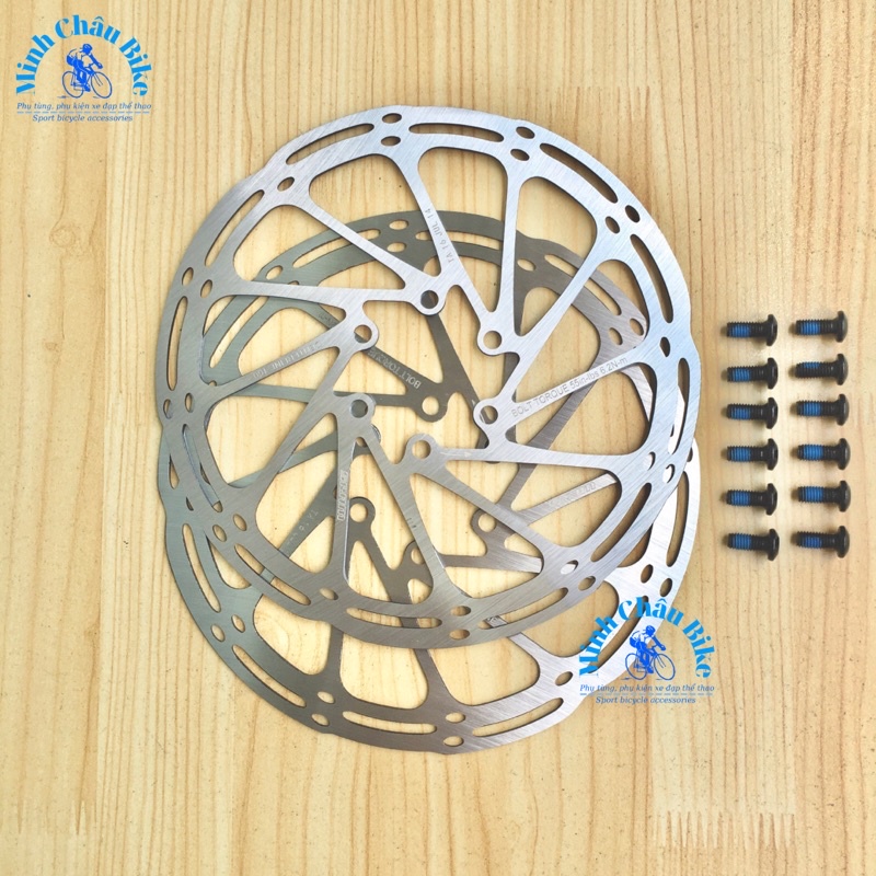 Đĩa phanh xe đạp SRAM Centerline 160mm - 6 Bulong