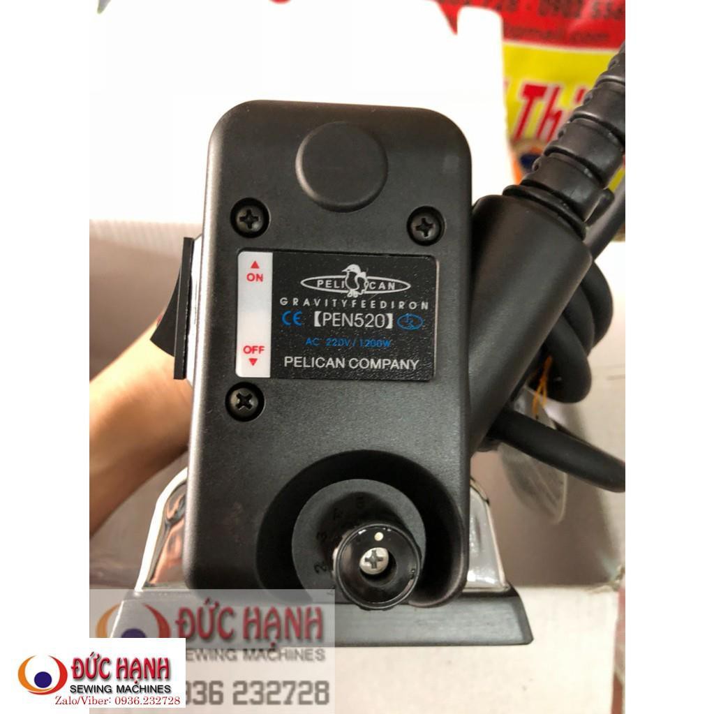 Bàn Ủi Hơi Nước Công Nghiệp Pen 520 (Đen) + tặng mặt nạ chống bóng