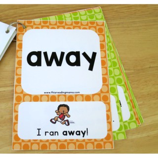 Bộ flash card 250 từ sigh word