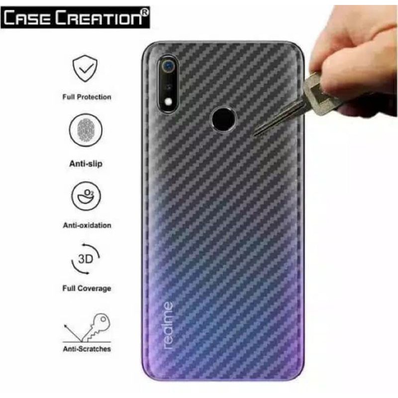 Ốp Điện Thoại Sợi Carbon Cho Vivo Y51 Y53 Y55 Y71 Y81 Y83 Y65 Y66 1609 1606 1610 1812 Y1724