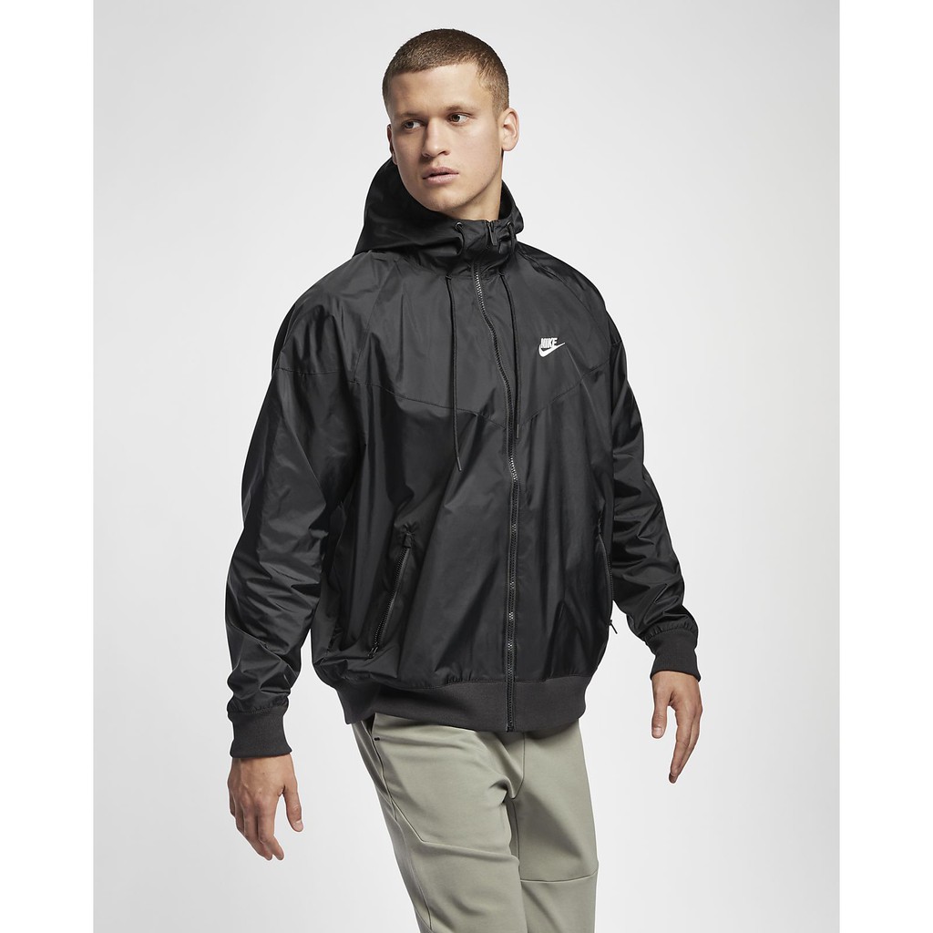 [CHÍNH_HÃNG] ÁO KHOÁC NIKE WINDRUNNER HOODED JACKET - ĐEN