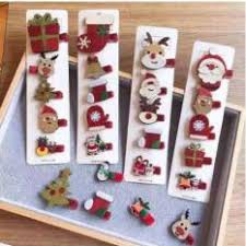 vỉ kẹp tóc noel