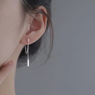  Khuyên tai dạng dây tua rua dài thời trang mới dành cho nữ