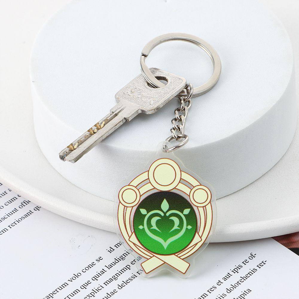 Móc Khóa Hoạt Hình Mondstadt Liyue GenshinImpact God 'S Eye