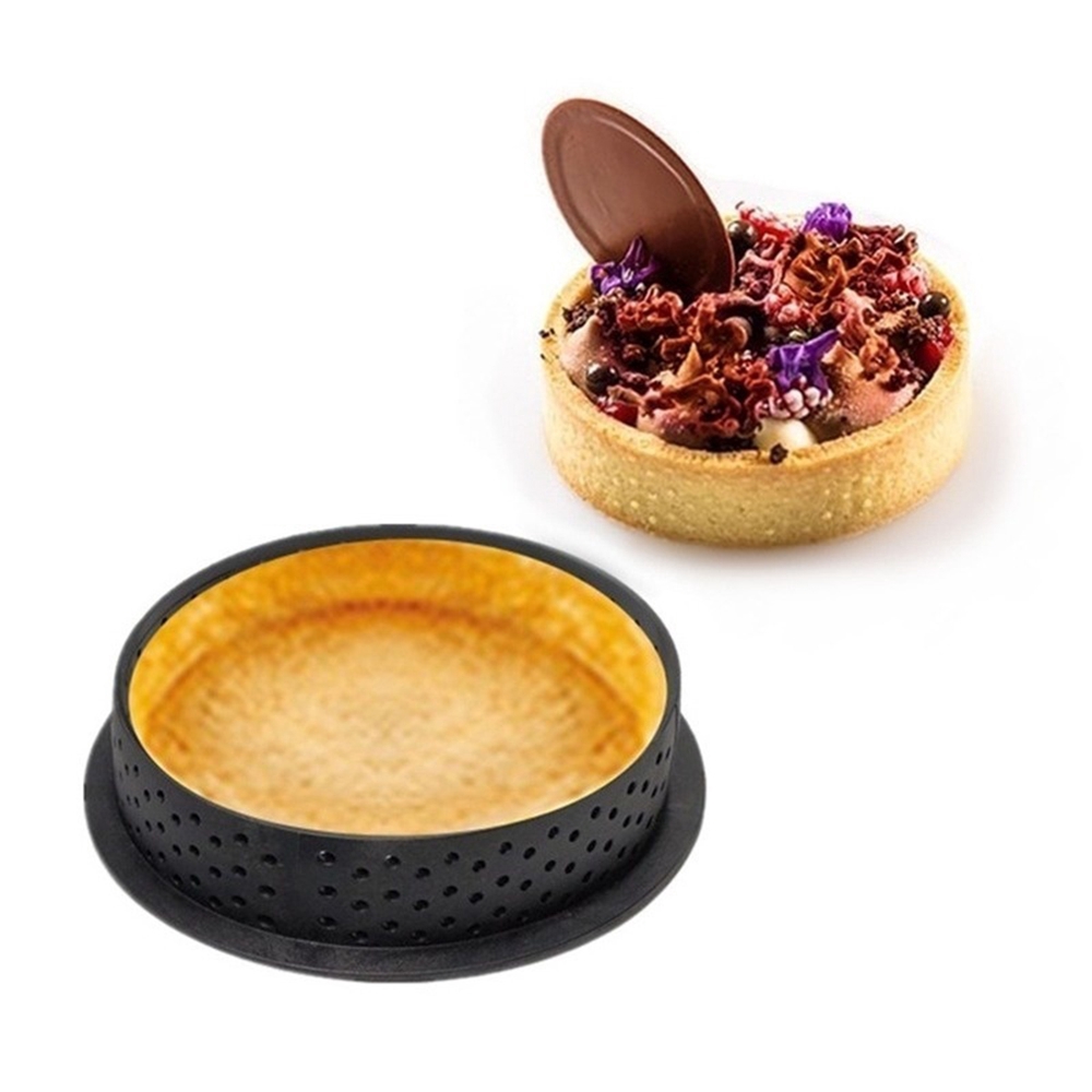 EXPEN Dessert Round Shape Tart Ring Decorating Tool Mousse Cake Mold