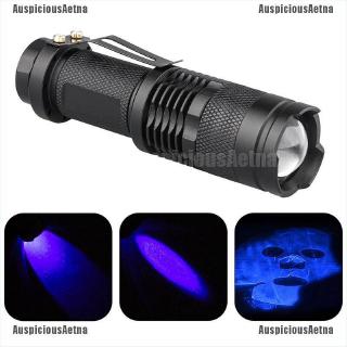 Đèn Pin LED UV 365Nm Ánh Sáng Đen Siêu Sáng Tiện Dụng