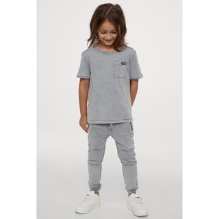 Quần Jogger nỉ giả bò HM