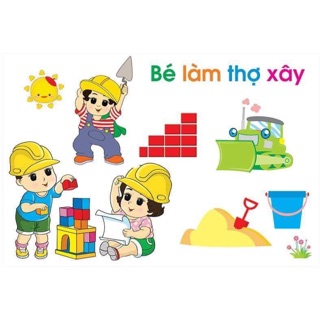 Trang góc xây dựng decal