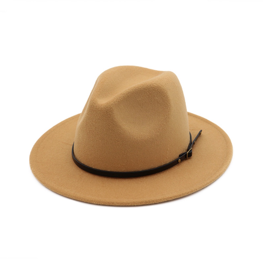 Mũ Phớt Fedora Nam Nữ Rộng Vành Mugout FN10 - Nón Phớt Vintage Chất Nỉ | Mũ Chất HCM