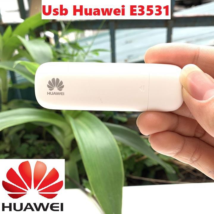 Dcom 3G Chạy Sim 4G Huawei E3531 21.6Mbps HiLink Tốc Độ Cao Mạng Ổn Đinh Chuyên Dùng Đổi ip
