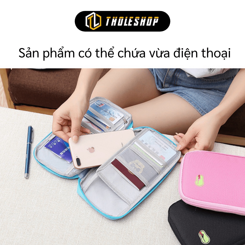 [SGD] Ví Đựng Hộ Chiếu - Túi Đựng passport Và Giấy Tờ Khác Khi Đi Du Lịch Nhỏ Gọn Tiện Lợi  3385