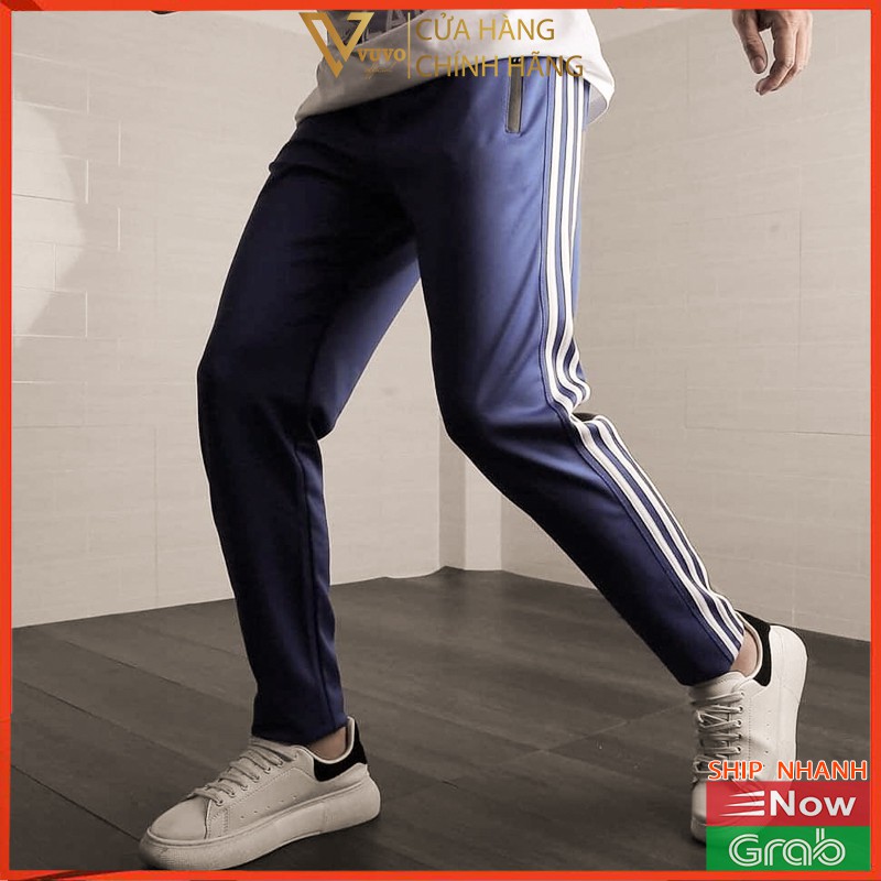 Quần Thể Thao Nam Nữ 3 Sọc Nhiều Màu Chất Vải Thun Nỉ Nhẹ Thoáng Bền Bỉ | BigBuy360 - bigbuy360.vn