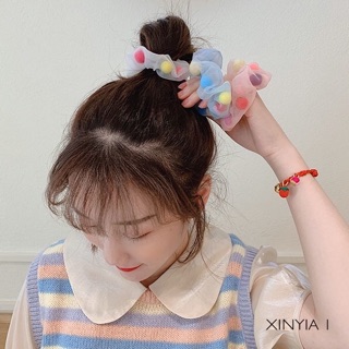 DÂY CỘT TÓC VẢI SCRUNCHIES DỄ THƯƠNG