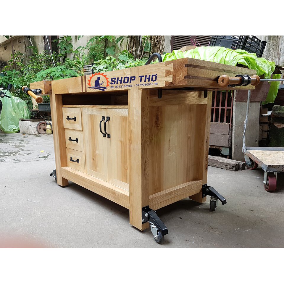 Bàn workbench kích thước 600x1500mm