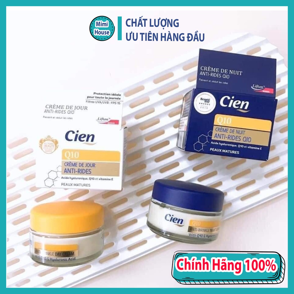 [FREESHIP][HÀNG CHUẨN]Kem Dưỡng Ẩm Chống Lão Hóa Cien Q10 Nội Địa Pháp