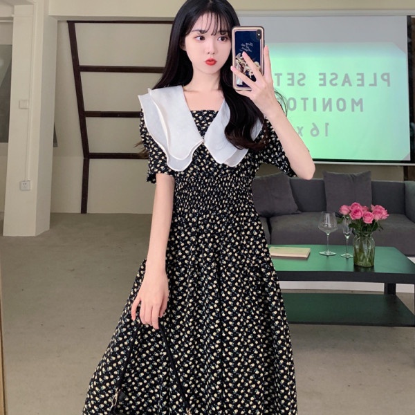 Đầm Hoa Thời Trang Mùa Hè Hàn Quốc Dành Cho Nữ
