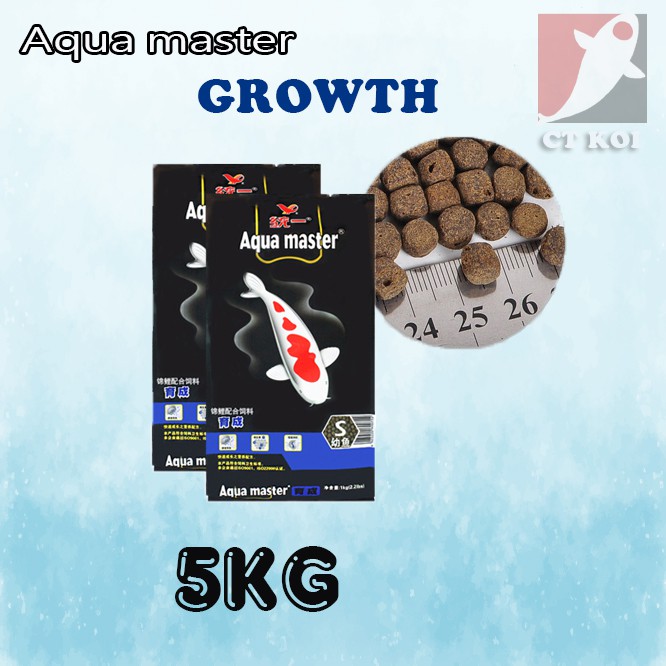 Aquamaster - Thức Ăn Dành Cho Cá Koi, Cám Cá Koi  - Giúp Cá Tăng Trưởng, Tăng Màu