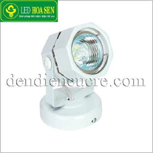 Đèn rọi ngồi lục giác bóng halogen ánh sáng vàng