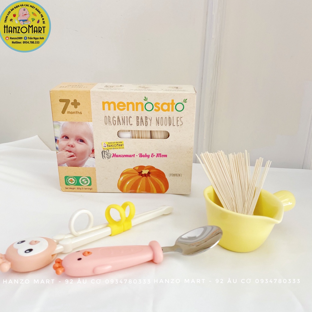Mì ăn dặm cho bé hữu cơ Mì Somen, Udon, Nui Wakodo Nhật Bản . Đồ ăn dặm tách muối cho bé