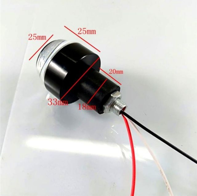 •••HCM••• Cặp Gù LED Tay Lái Xe Máy 2 Chế Độ Sáng