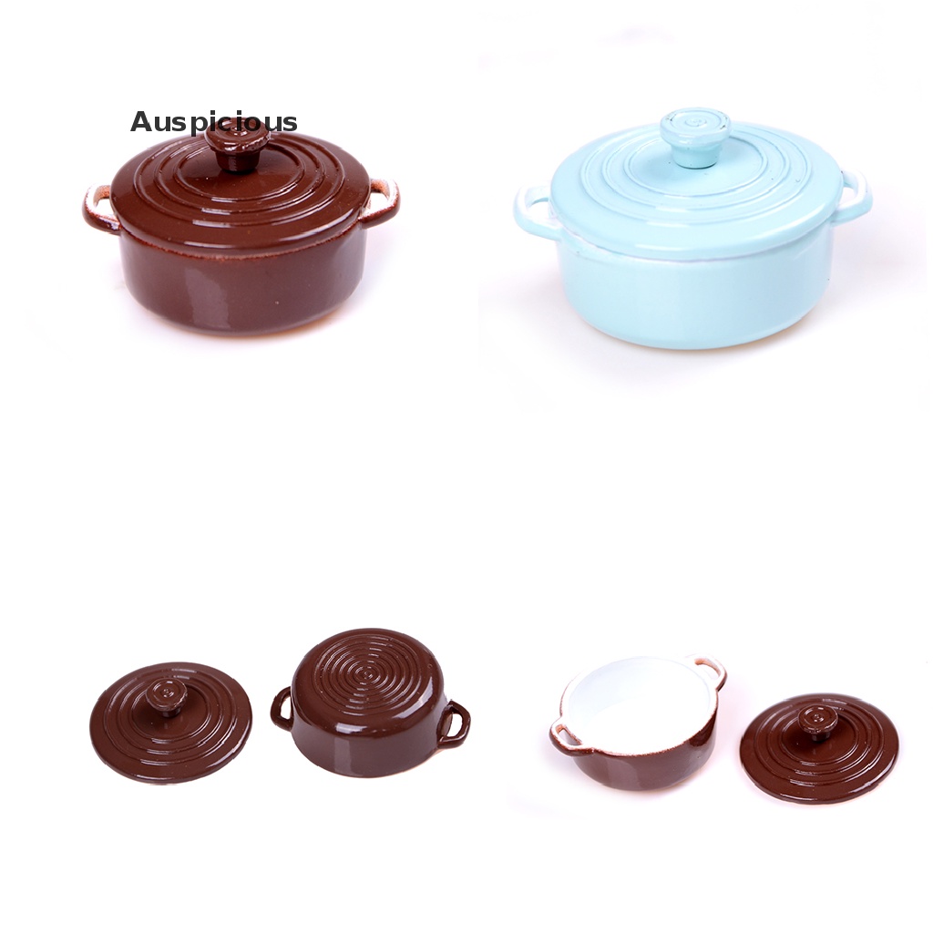 Mô Hình Nồi Nấu Ăn Mini Tỉ Lệ 1: 12 Trang Trí Nhà Búp Bê