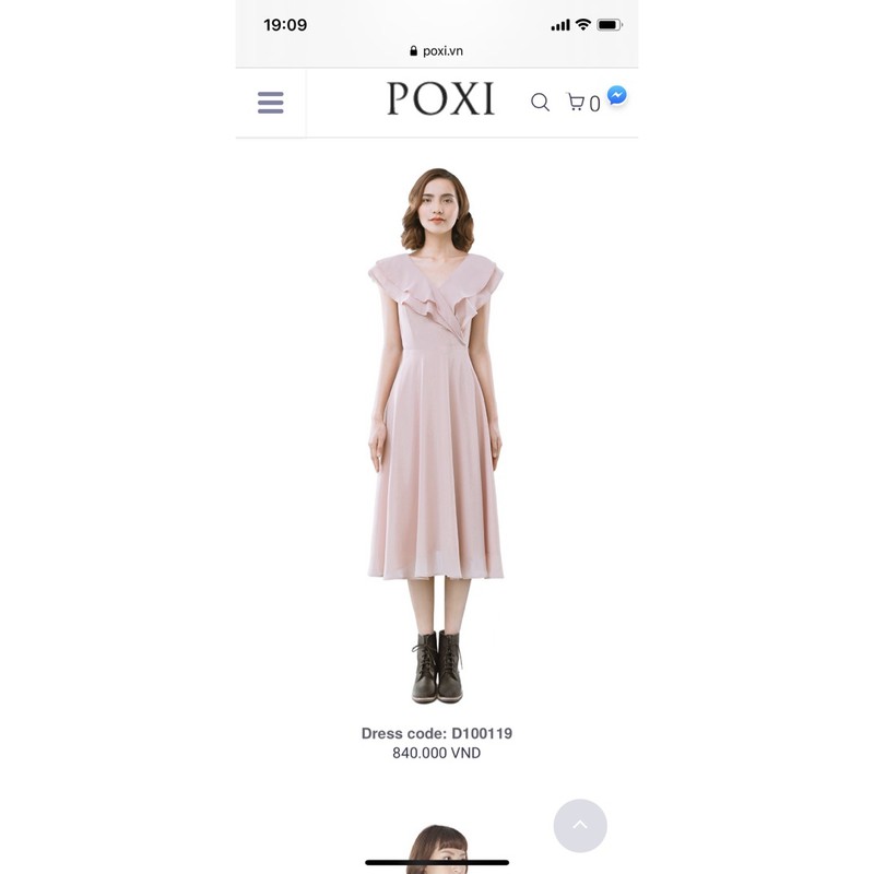 Thanh lý đầm của Poxi mới 99% size S