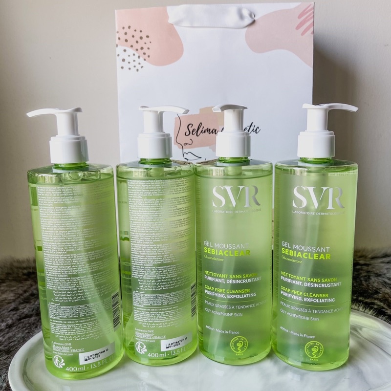 Sữa mặt mặt SVR SVR Sebiaclear Gel Moussant 400ml
