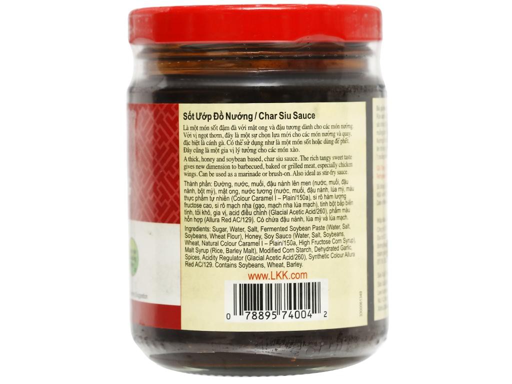 SỐT ƯỚP ĐỒ NƯỚNG HỦ 240G LEE KUM KEE CHAR SIU SAUCE