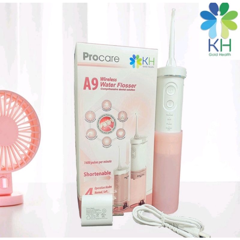 Máy tăm nước Procare A9 và Procare A9 New ⚡ Bảo hành 12 tháng ⚡ Tặng quà Giúp làm sạch mảng bám kẽ răng hiệu quả
