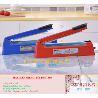 Máy Ép Túi [ TẶNG BỘ DÂY NHIỆT ] Máy Dán Miệng Túi 30 cm