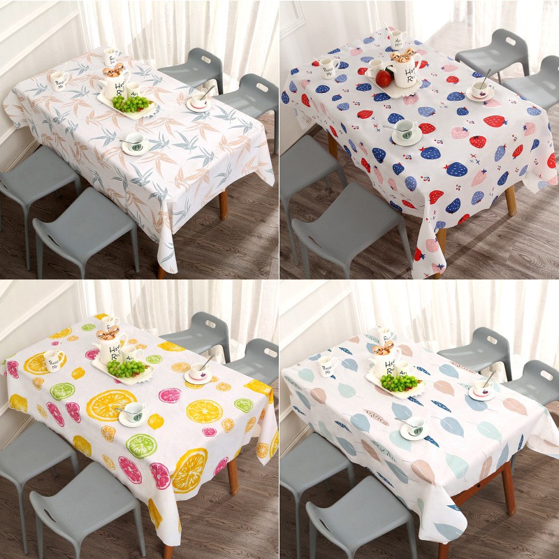 Khăn trải bàn caro chất liệu PVC không thấm nước dùng làm phông nền chụp ảnh picnic YK