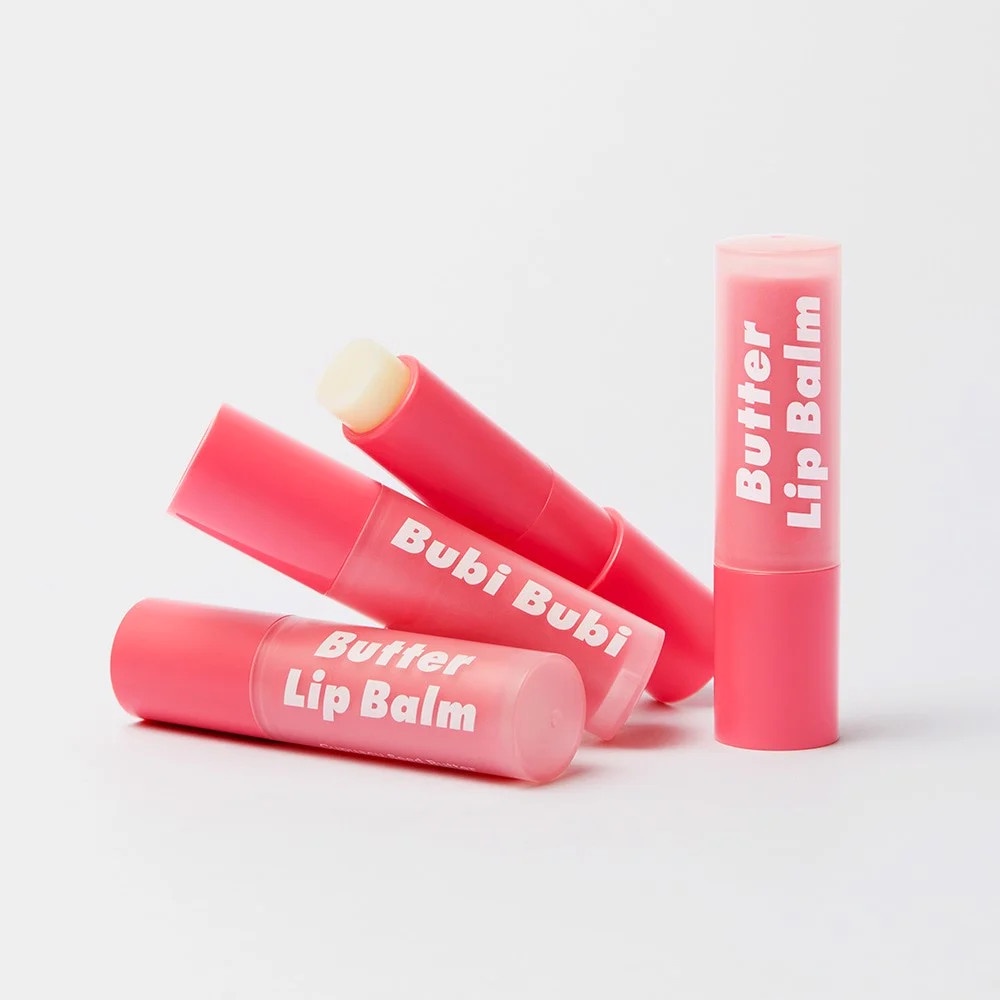 Combo 2 Sản Phẩm Dưỡng Môi Dưỡng Ẩm Cho Môi Mềm Mại Unpa Bubi Bubi Butter Lip Balm ( son dưỡng3,8g + tinh chất10ml )