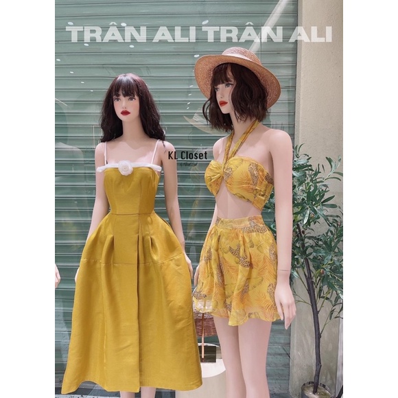 Váy hai dây đi tiệc hot