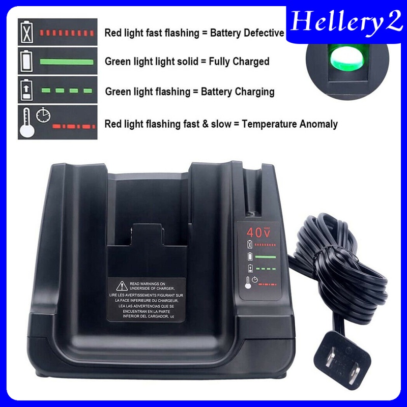 [HELLERY2] LCS36 40V Battery Charger for LBXR36 LBX36 LST540 LBX1540 LST136W US Plug