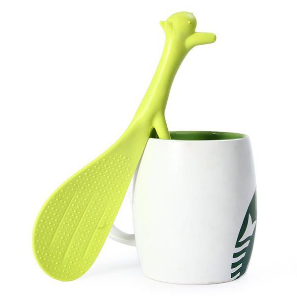 [Ảnh thật]  Muôi xới cơm hình sóc dễ thương lúa mạch -supersale365