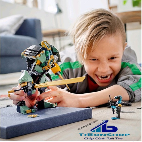 Lắp ghép Ninjago Chiến giáp Hydro của Lloyd - Đồ chơi Xếp hình Mô hình Ninja