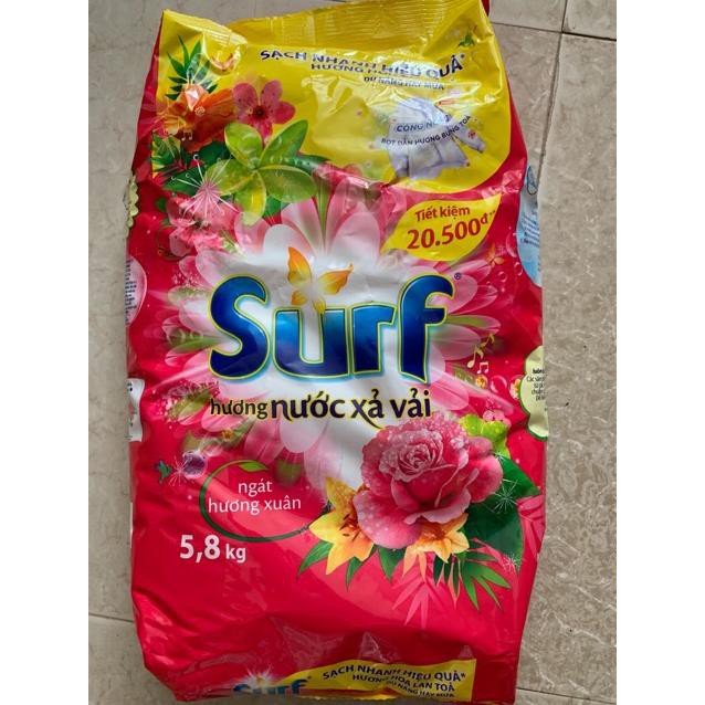 Bột giặt Surf hương Nước xả vải 5,8kg