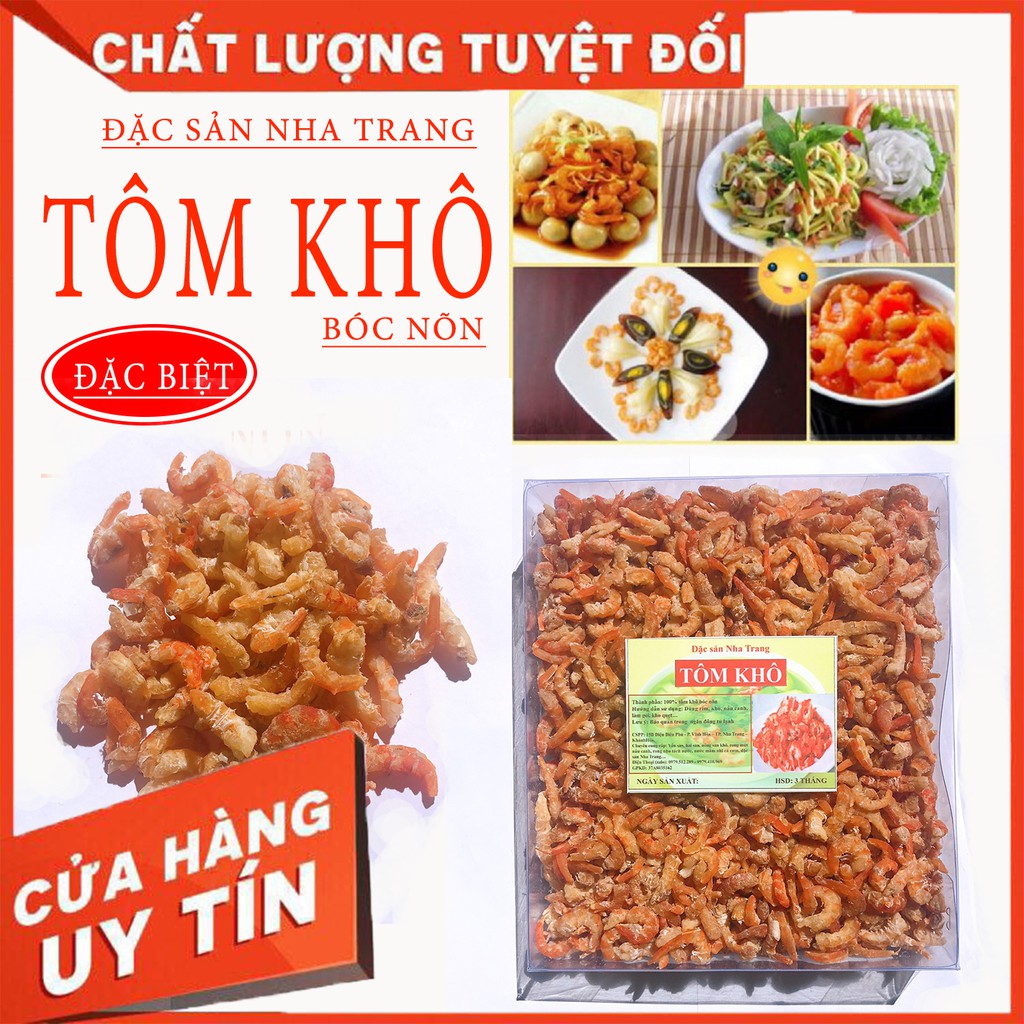 [500Gram] mực khô câu mini/Tôm Khô Nhỏ