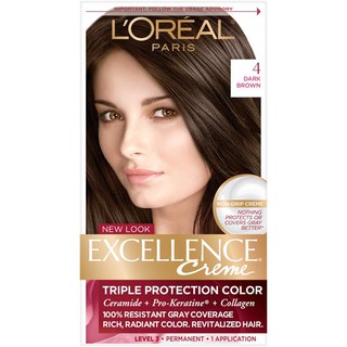 Thuốc nhuộm tóc L'Oreal Paris Excellence Creme Permanent Triple Protection Hair Color