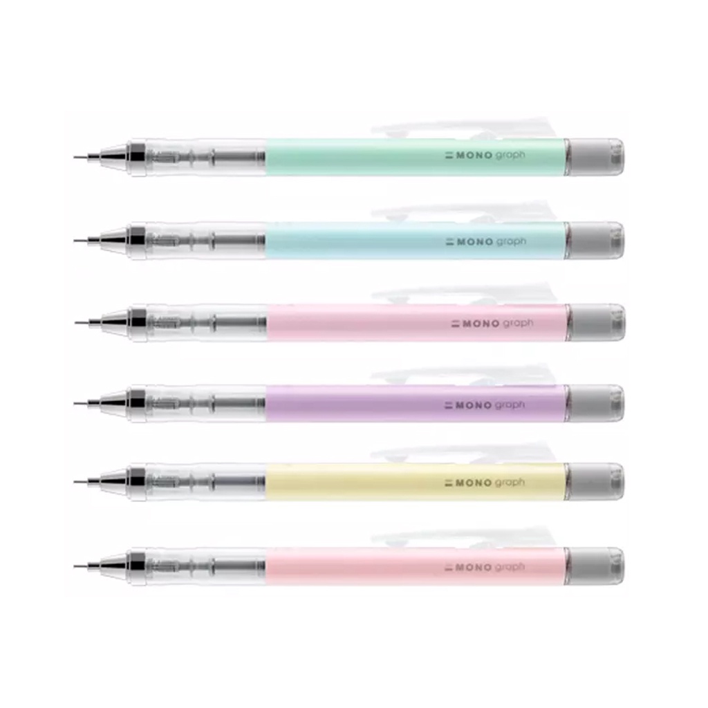 Bút chì bấm MONO graph 05mm Pastel - màu Lavender - DPA-136F
