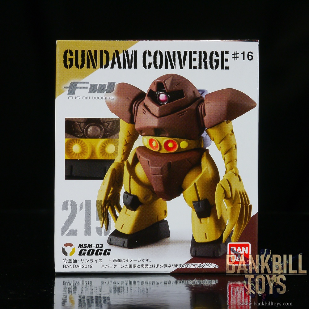 Đồ chơi kẹo Gundam Bandai FW Converge 16 số 215 MSM-03 Gogg