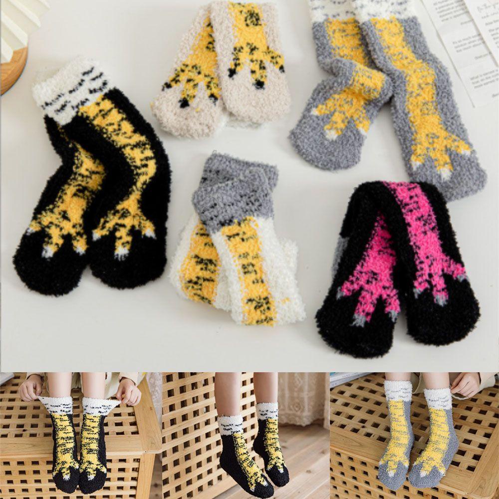Vớ Ống Chân Mềm Mại In Họa Tiết Hoạt Hình Thời Trang Thu Đông Cho Bé