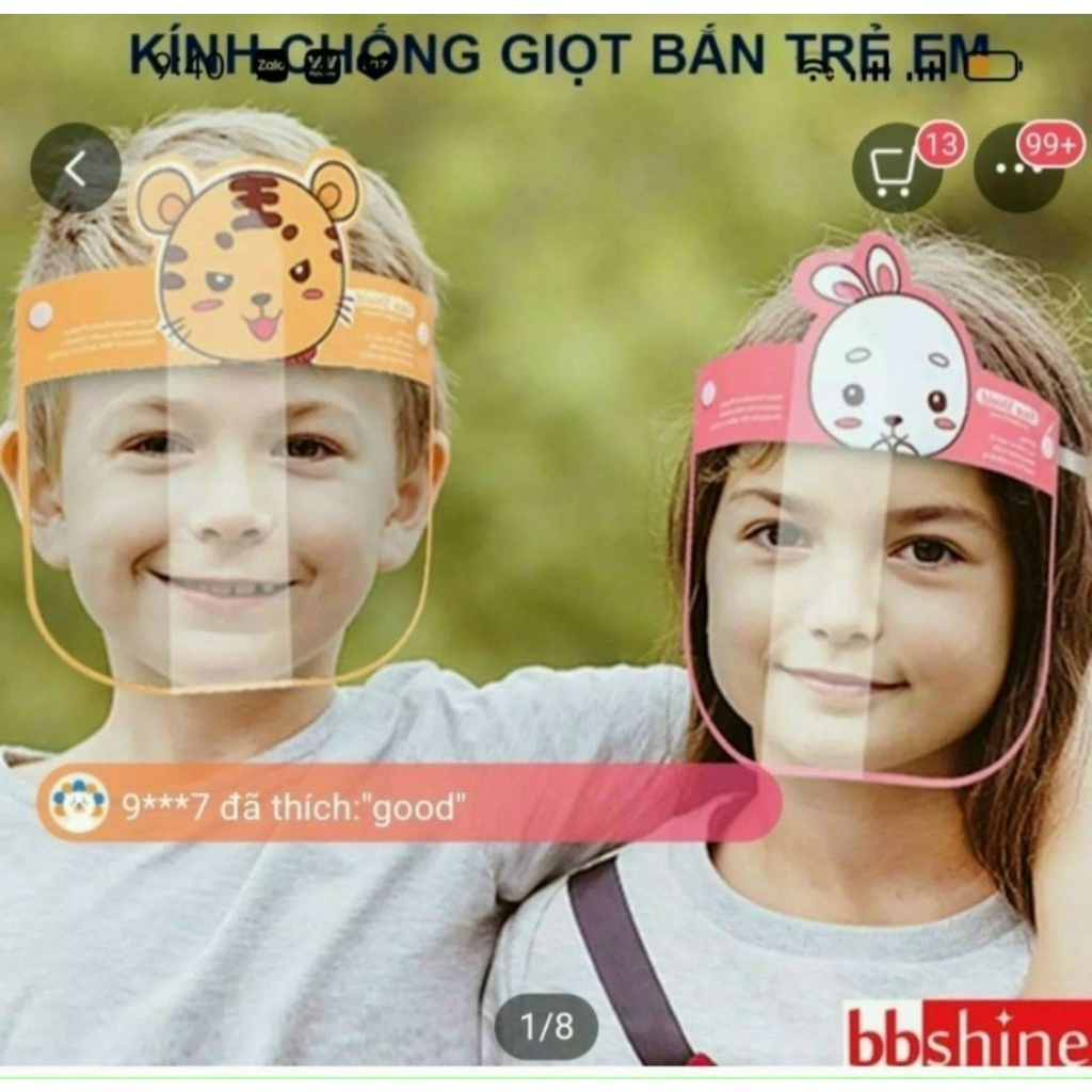 Kính chống giọt bắn trẻ em