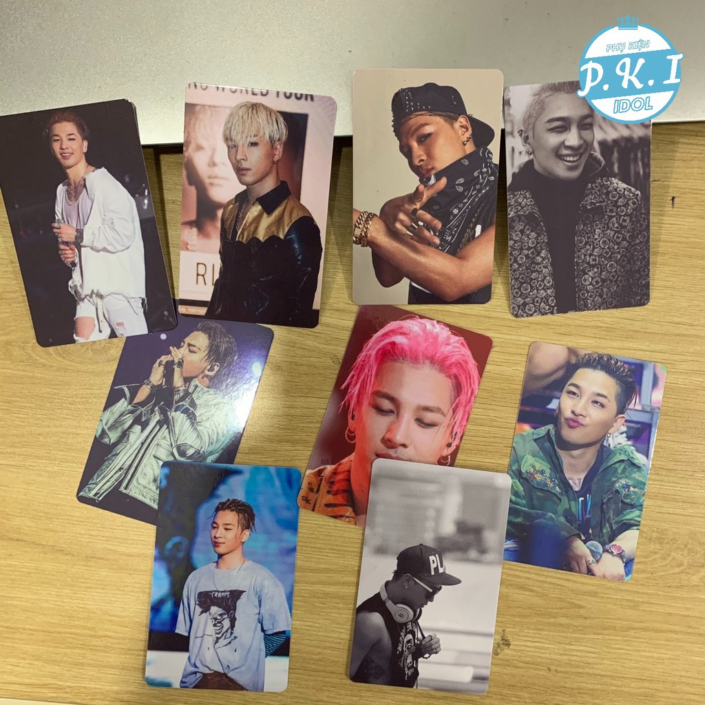 Bộ 9 Card Ảnh Taeyang Bigbang - Mẫu Bạn Trai Lý Tưởng Của Bao Chị Em