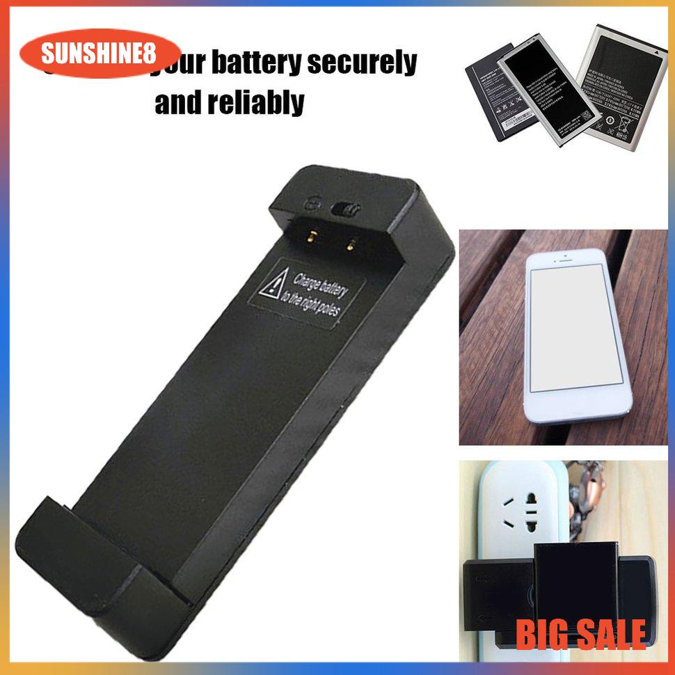 【SUN】Black Universal External Cellphone Battery Charger Dock Cradle for Smartphone
