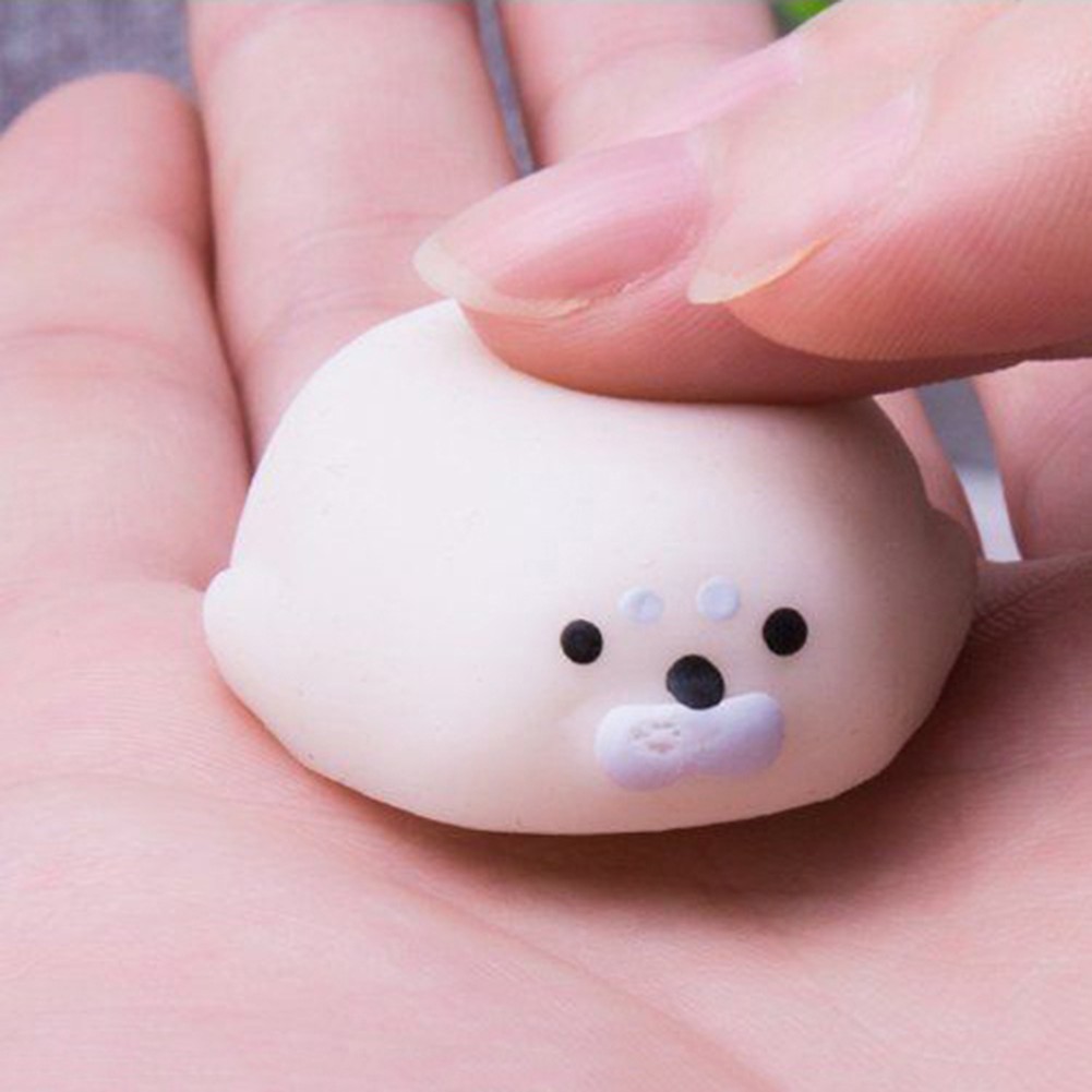 Đồ Chơi Squishy Bóp Tay Mềm Hình Con Thỏ Gà Dễ Thương Giúp Giảm Stress