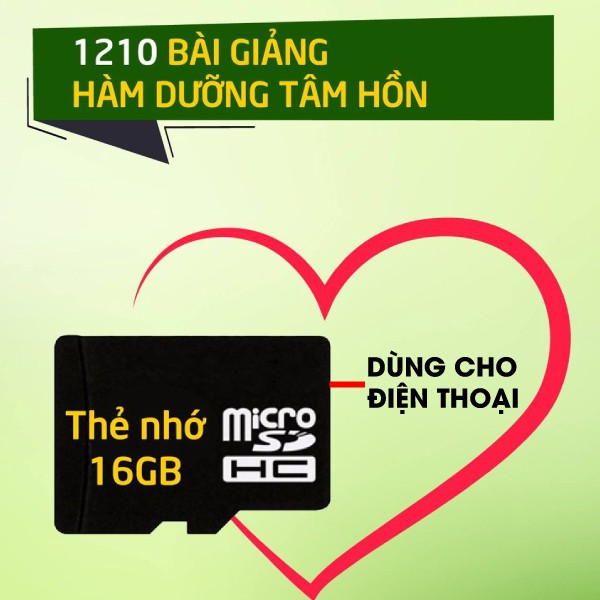 thẻ pháp thoại ( 1210 BÀI GIẢNG HÀM DƯỠNG TÂM HỒN )