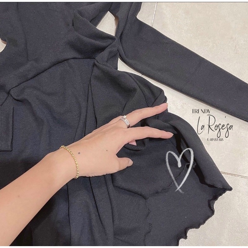 💥 ĐẦM XOÈ NỮ TAY DÀI FORM NGẮN CHẤT LEN TĂM THỜI TRANG NỮ BBEE STORE CTOR💥