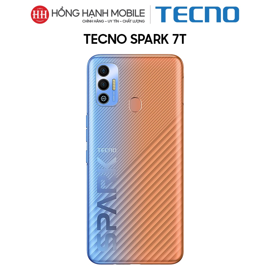 Điện Thoại Tecno Spark 7T 4GB/64GB - Hàng Chính Hãng